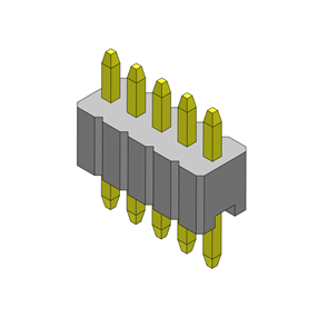 P/H1.27mm 单排排针 EA101