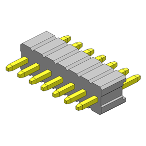 P/H1.27mm 单排排针 EA108