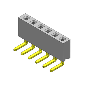 P/H2.54 Female Header HB105