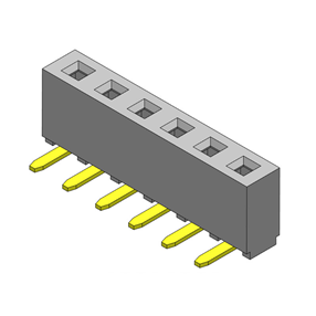 P/H2.54 Female Header HB106