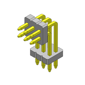 P/H1.27mm 双排排针 EB232