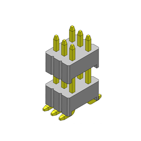 P/H1.27mm 双排排针 EC260