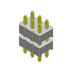 P/H2.0mm 双排排针 FA203
