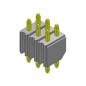 P/H2.0mm 双排排针 FA215