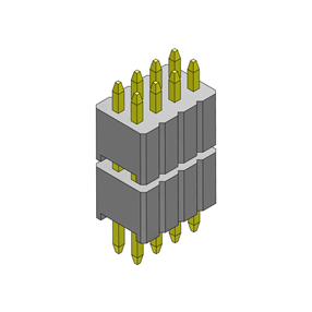 P/H1.27mm 双排排针 EA235
