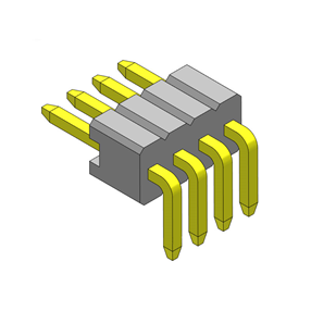 P/H1.27mm 单排排针 EB101