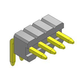 P/H1.27mm 单排排针 EB111