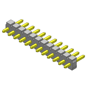 P/H3.96mm 单排排针 JA103